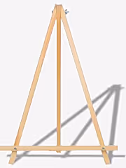 Ahşap 60x42 Cm Ressam Resim Tuval Standı Şövale