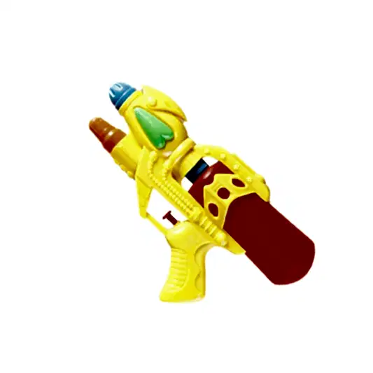 3+ Yaş Geniş Hazneli 45 Cm Su Tabancası Sarı