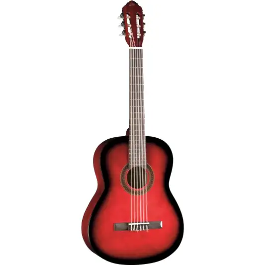 EKO CS-10RB Stüdyo Serisi Redburst Klasik Gitar 4/4 Ölçek