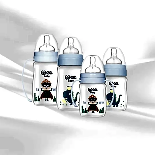 Wee Baby Yenidoğan Başlangıç Biberon Seti Mavi