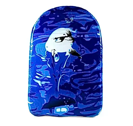 Yunus Motifli Mini Yüzme Tahtası Mavi