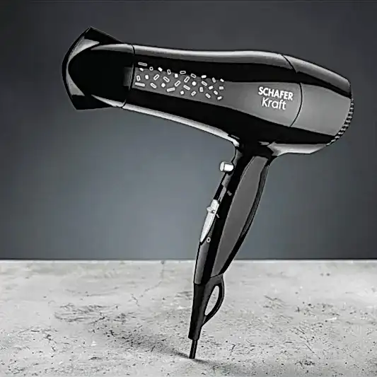 Schafer Kraft Saç Kurutma Makinesi Siyah