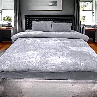 Orkide Welsoft Çift Kişilik Nevresim Takımı Açık Gri