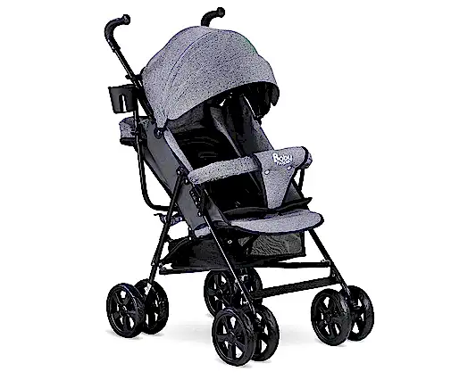 Sa7 Babyhope  Baston Bebek Arabası Gri
