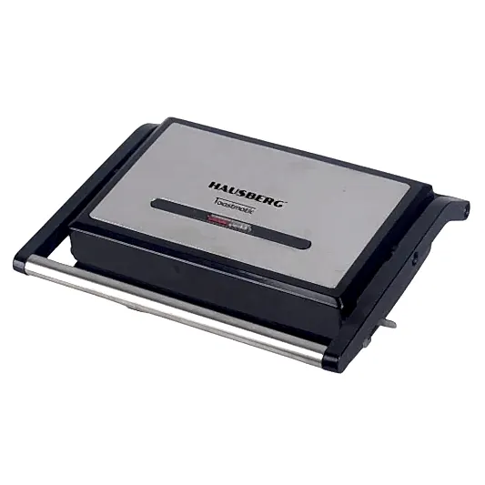 Hausberg 180 Derece Açılabilir Tost Makinesi Inox