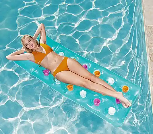 Bestway 188x71 Cm Yastıklı Deniz Havuz Yatağı Turkuaz