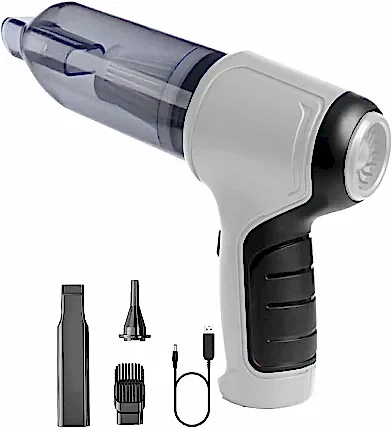 USB-C Şarjlı Mini Araç Vakum Süpürge