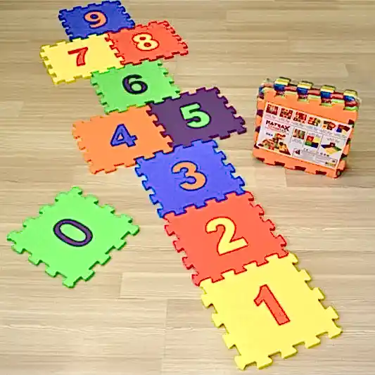 Matrax Oyuncak Eva Puzzle Rakamlar