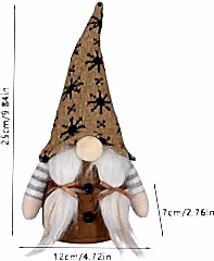 Sevimli Cüce ELf Peluş 12x7x25 Cm