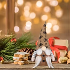 Sevimli Cüce ELf Peluş 12x7x25 Cm