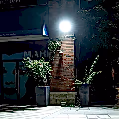 Güneş Enerjili 100 W Kumandalı Solar Sokak Lambası IP67