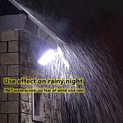 Güneş Enerjili 100 W Kumandalı Solar Sokak Lambası IP67