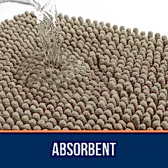 Banyo Paspas HEDİYELİ 6 Parça Banyo Aksesuar Seti Kapuçino