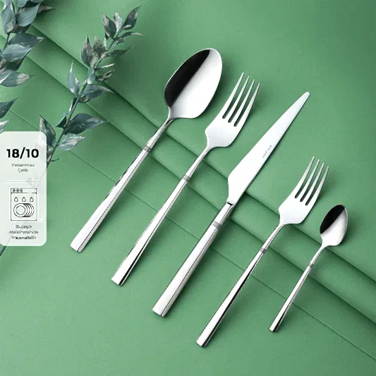 Emsan Penta 30 Parça 6 Kişilik Çatal Kaşık Bıçak Takımı