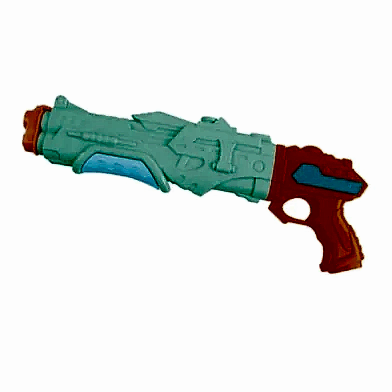 3+ Yaş 40 Cm Su Tabancası Yeşil