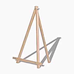 Ahşap 60x42 Cm Ressam Resim Tuval Standı Şövale