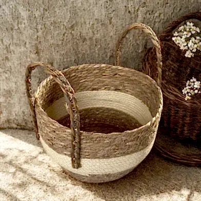 Dekoratif Sepet Büyük 30x30x24 cm