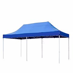 Gazebo 3×6 M 800D Branda 30 mm Profil Kamp Bahçe Dış Alan Tentesi Mavi