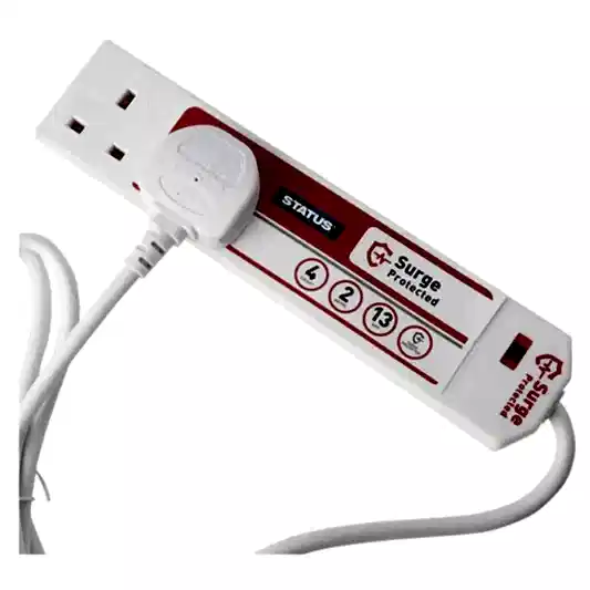 Status Gerilim Korumalı 4 Soketli 2m Uzatma Kablosu