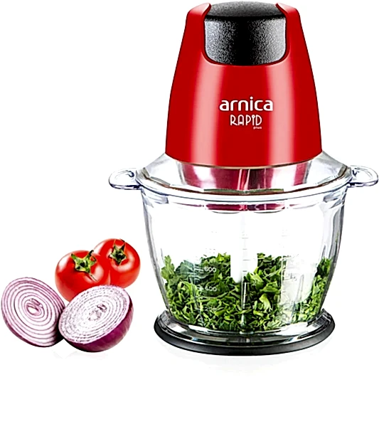 Arnica Rapid Plus Doğrayıcı Kırmızı