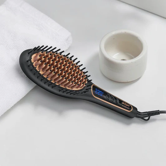 Arzum Superstar Saç Düzleştirici Fırça Siyah