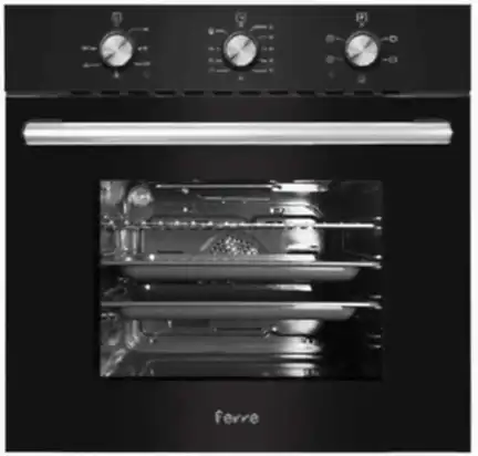 Ferre Elektrikli 5 Fonksiyonlu Ankastre Fırın Siyah