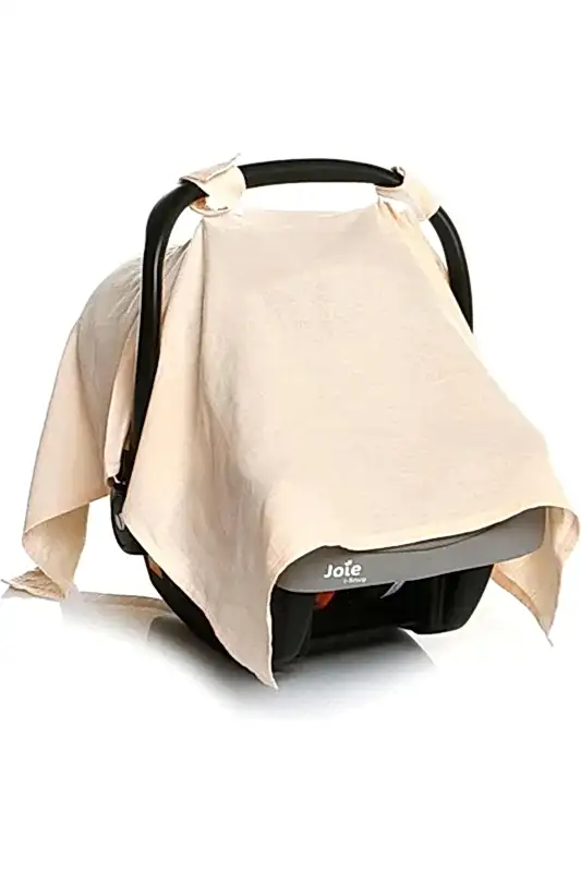 Babyjem Bürümcük Ana Kucağı Örtüsü ve Çok Amaçlı Battaniye Somon