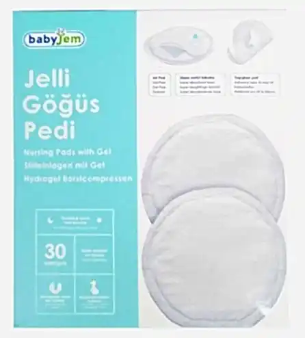 Babyjem 30'lu Jelli Göğüs Pedi