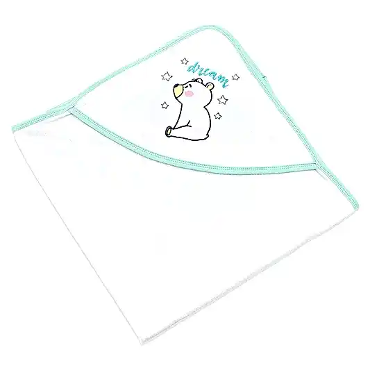 Babyjem Yenidoğan Banyo Havlusu Turkuaz