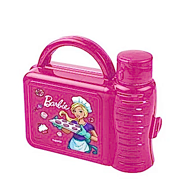 Barbie Mataralı 270 ml Beslenme Çantası Pembe