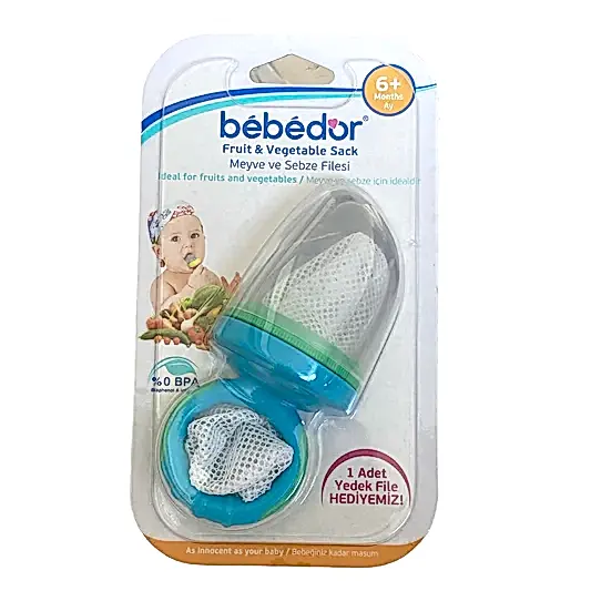 Bebedor Meyve Sebze Filesi +6 Ay Turkuaz Yeşil