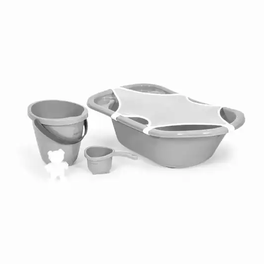 Babyjem Bebek Banyo Seti 5 Parça Gri