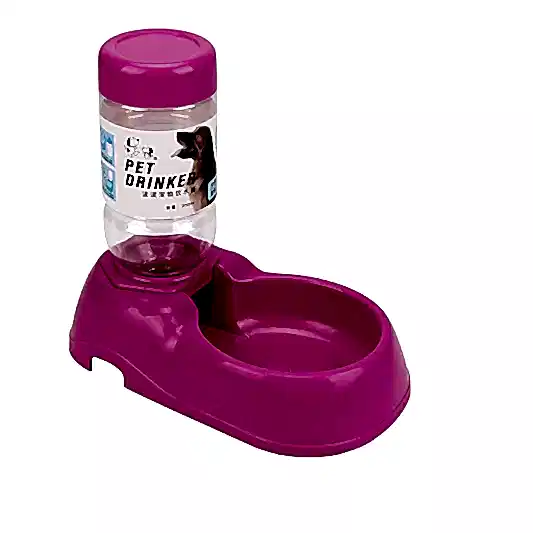 Otomatik Pet Su Kabı 350 ml Pembe