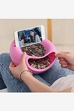 Telefon Tutuculu Çerezlik Standı Pembe