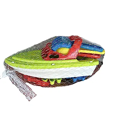 1.5+ Yaş Kazma Kürek Tırmık Setli 27 Cm Tekne Bot Yeşil