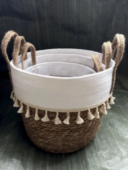 Dekoratif Sepet Küçük 26x24x22 cm