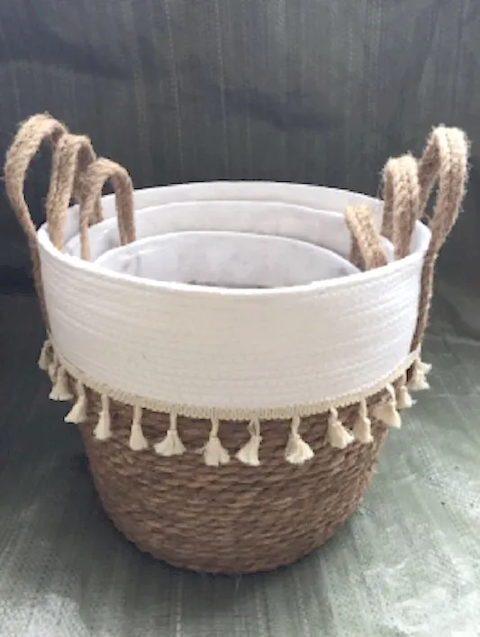 Dekoratif Sepet Orta 29x27x25 cm