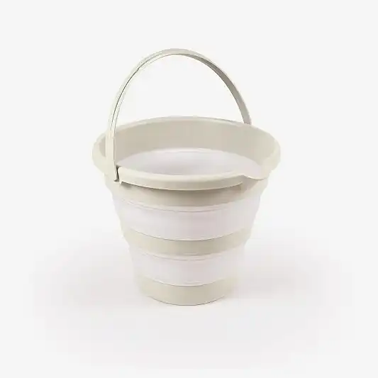 Dolu Katlanır Bebek Yıkama Kovası Bej