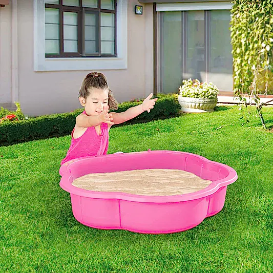 Dolu Kum Havuzu 36x102x43 Cm Pembe