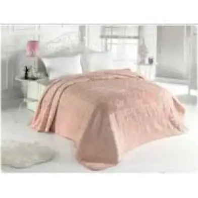 Mink Daisy 220x240 cm Çift Kişilik Battaniye Pudra