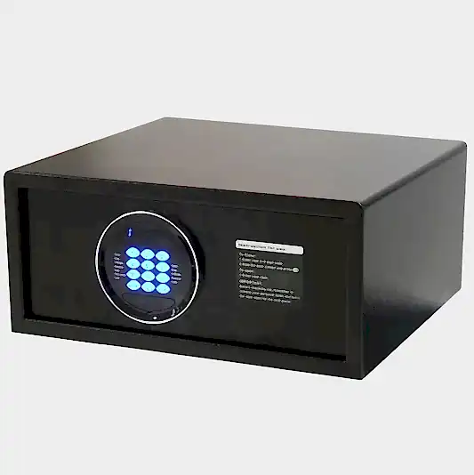 Dijital Şifreli Safe Mini Kasa Siyah