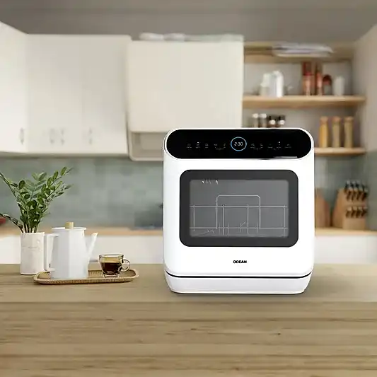 Ocean Tezgah Üstü A+ 6 Program Mini Bulaşık Makinesi
