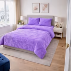 Welsoft Nevresim Takımı 1.5 Kişilik Mor