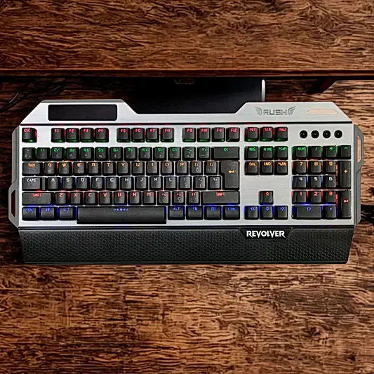 Rush Revolver Full Mekanik Gamer Oyuncu Klavyesi