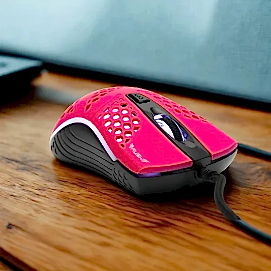 Rush Rgb Aydınlatmalı 1600 Dpı Gaming Oyuncu Mouse Kırmızı
