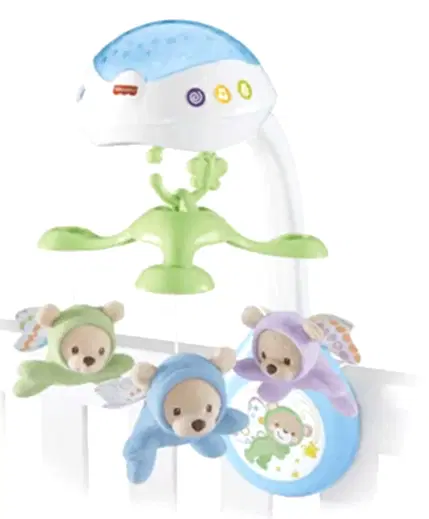 Fİsher Price Renki Rüyalar Işıklı Müzikli Sevimli Uyku Arkadaşlar Dönence