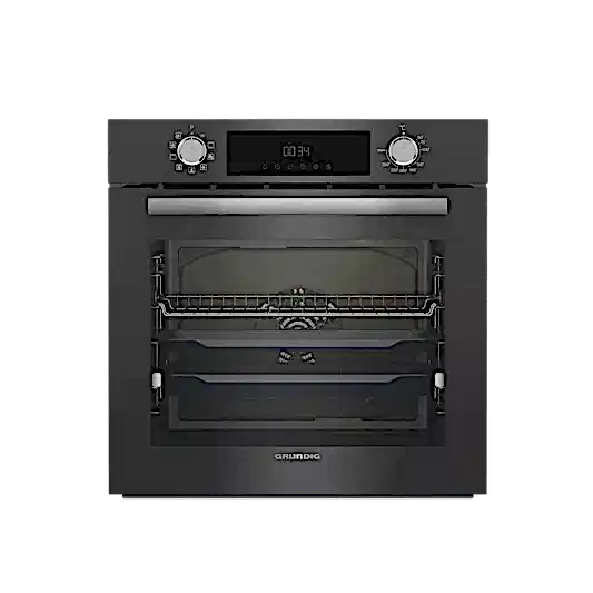 Grundig 72 Lt 9 Fonksiyon Ankastre Zara Gri Cam Fırın