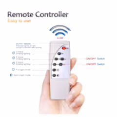 Güneş Enerjili 100 W Kumandalı Solar Sokak Lambası IP67