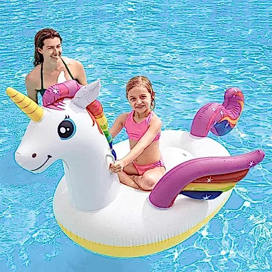 Intex 226x173 Cm Tutunmalı Tek Boynuzlu Unicorn