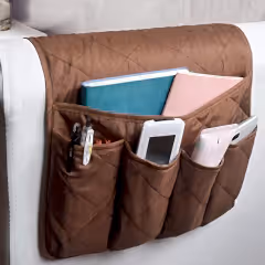 Koltuk Kenarı Düzenleyici 90x34x23 cm Kahve